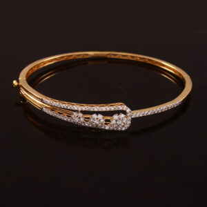 Royal Bloom Pure Gold Diamond Bracelet